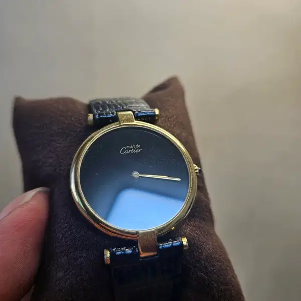 까르띠에 방돔 블랙 다이얼 30mm(L) 쿼츠 - 2번째 이미지