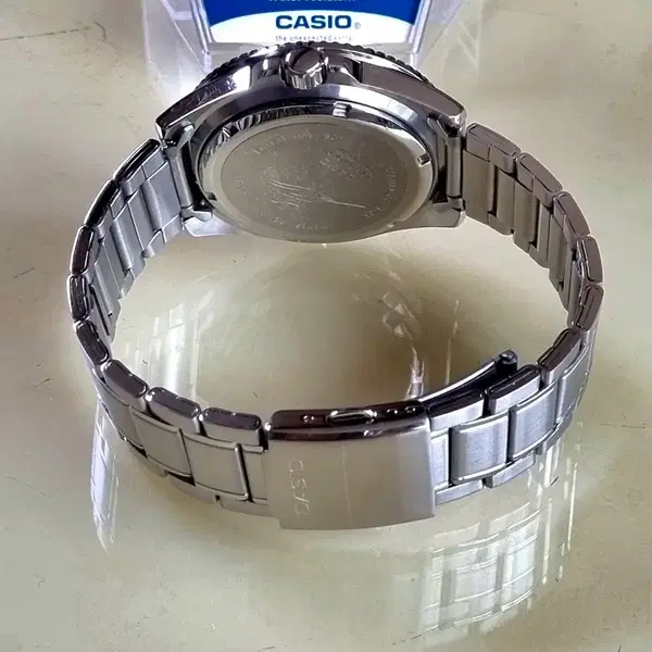 빈티지 극미품 유니콘 CASIO MDV-303D-7AV 백새치 청새치 흑새치 밀리터리 군사워치 다이버 카시오시계 - 8번째 이미지