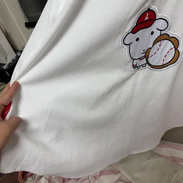 ssg 랜더스 가나디 유니폼 (120) 마킹 최지훈 - 9번째 이미지
