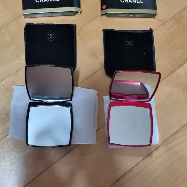 샤넬 뷰티 컴팩트 양면거울 새제품 휴대용 거울 선물용 강추 - 2번째 이미지