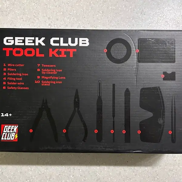 긱클럽 툴킷 납땜 공구 세트 tool kit