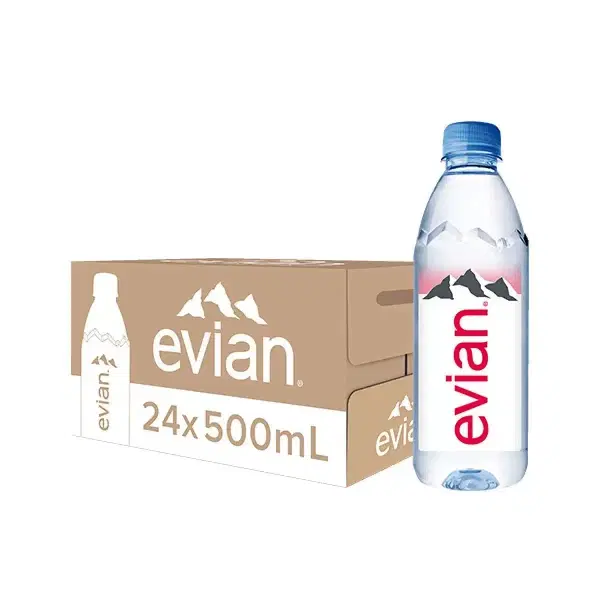 에비앙 천연광천수 500ml x 24개